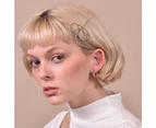 Culturesse Cora Modern Fashionista Hair Clip - Silver
