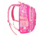 3pcs Set Kids School Bag Children Travel Backpack Rose Red