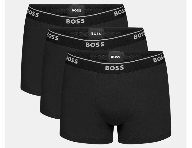 Hugo Boss Men's Classic Boxers / Trunks 3-Pack - Black
