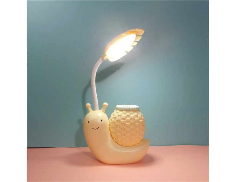 Universal Hose Led Book Lights Eye Protection Led Cartoon Table Lamp Multifunctional Energy-saving 360 Degree Rotate yellow