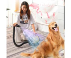 2800W Low Noise Pet Hair Dryer Dog Grooming Blow Speed Hairdryer Blower Heater ~ White