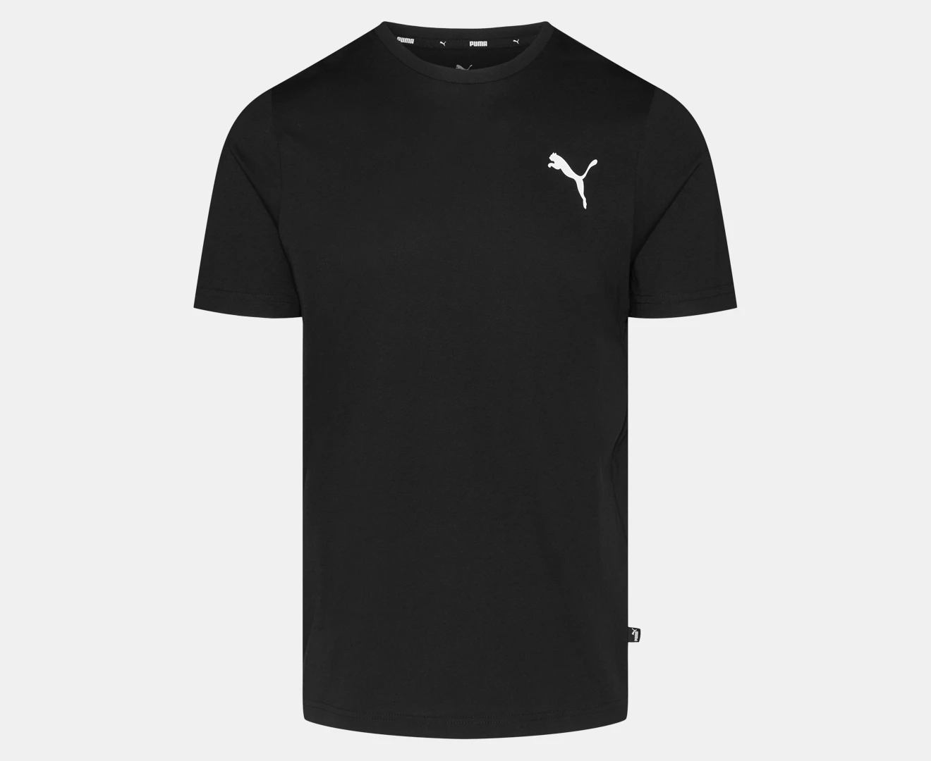 Puma Men's Essentials Small Logo Tee / T-Shirt / Tshirt - Puma Black