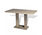 vidaXL Dining Table MDF Oak-look