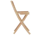 vidaXL 3 Piece Bar Set Bamboo