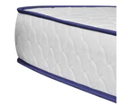 vidaXL Bed Frame with Memory Foam Mattress 137x187 cm Double Size