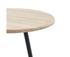 vidaXL Bar Table Oak 60x107.5 cm MDF
