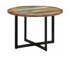 vidaXL Dining Table 110x75 cm Solid Wood Reclaimed