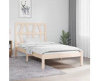 vidaXL Bed Frame Solid Wood Pine 92x187 cm Single Size