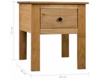 vidaXL Bedside Cabinet 46x40x57 cm Pine Panama Range