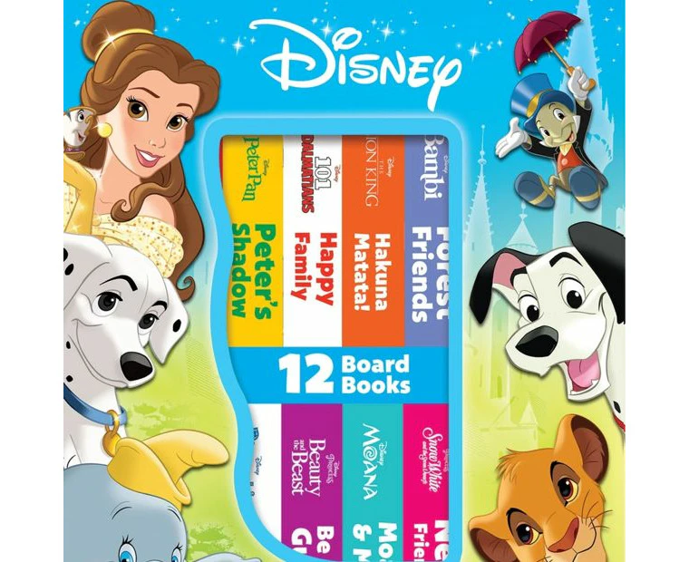 Disney: Best Friends 12 Board Books