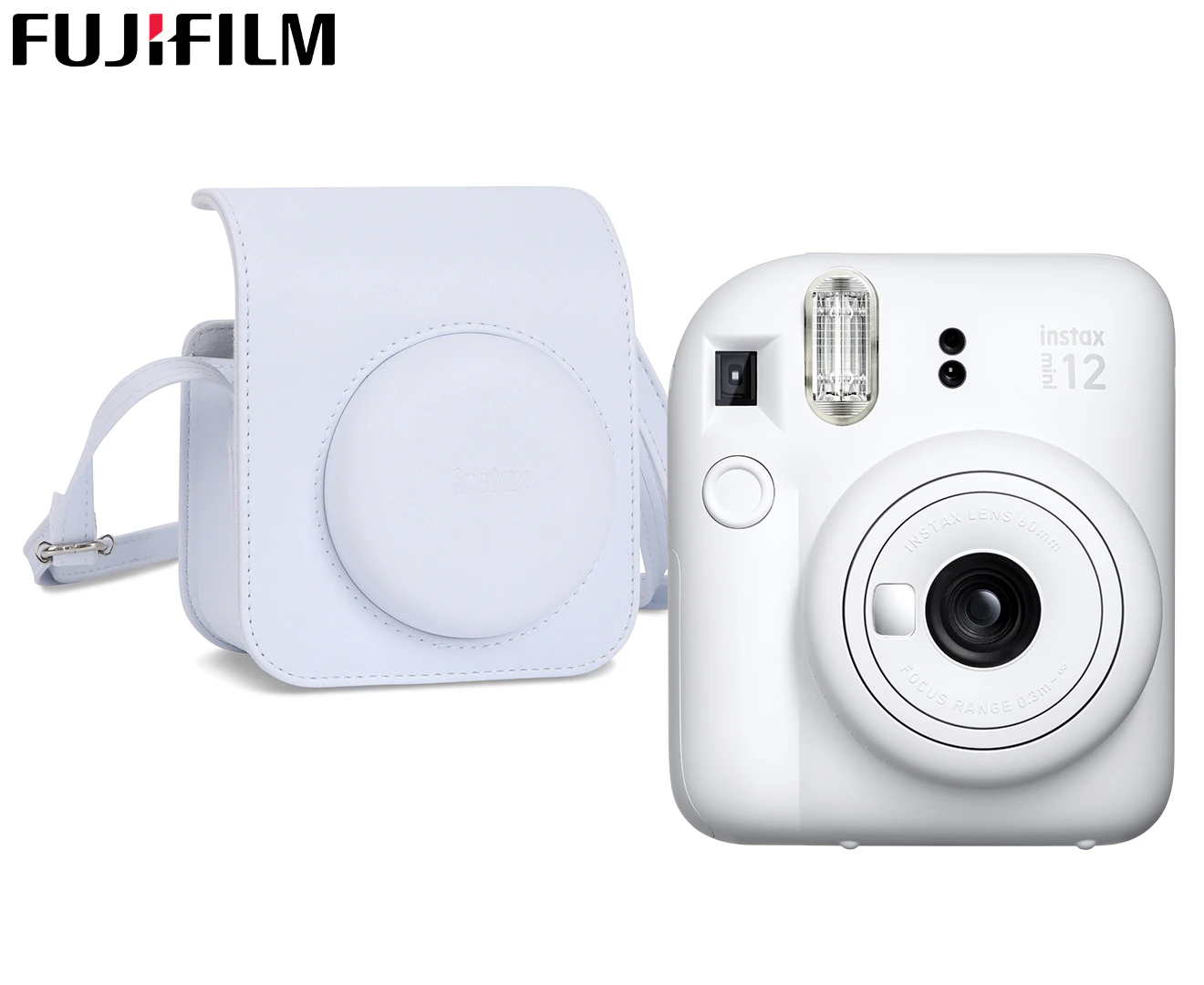 Fujifilm Instax Mini 12 Camera Case in Clay White