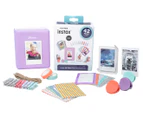 Fujifilm Instax Mini 12 Instant Camera, Case & Accessory Kit - Lilac Purple