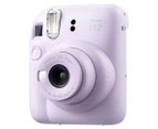 Fujifilm Instax Mini 12 Instant Camera, Case & Accessory Kit - Lilac Purple