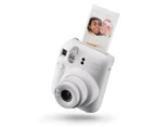 Fujifilm Instax Mini 12 Instant Camera, Case & Accessory Kit - Clay White