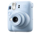 Fujifilm Instax Mini 12 Instant Camera, Case & Accessory Kit - Pastel Blue