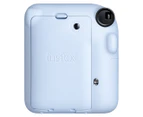 Fujifilm Instax Mini 12 Instant Camera, Case & Accessory Kit - Pastel Blue