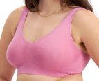 Bonds Women's Comfy Crop Wirefree Bra - Juniper Berries