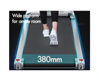 BLACK LORD Treadmill Electric Walking Pad Home Office Gym Fitness Remote Control Silver