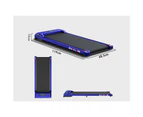 BLACK LORD Treadmill Electric Walking Pad Home Office Gym Fitness Remote Control Blue