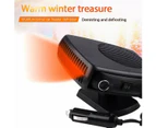 12V 2 in 1 Portable Car Heater Fan Cold / Hot Vehicle Ceramic Heating Defroster Demister 150w
