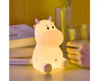 Cute Cow Night Light For Kids- Portable Cow Animal Led Nursery Nightlight