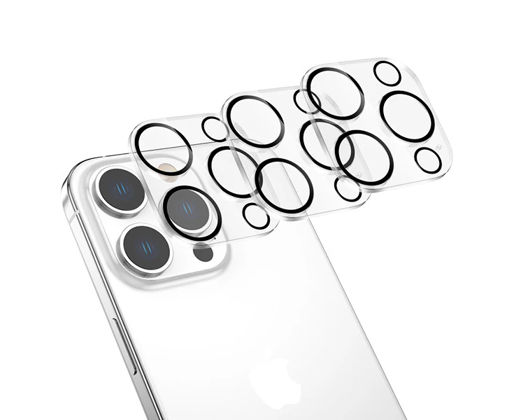 3 Pack] ZUSLAB iPhone 15 Pro Max Camera Lens Screen Protector