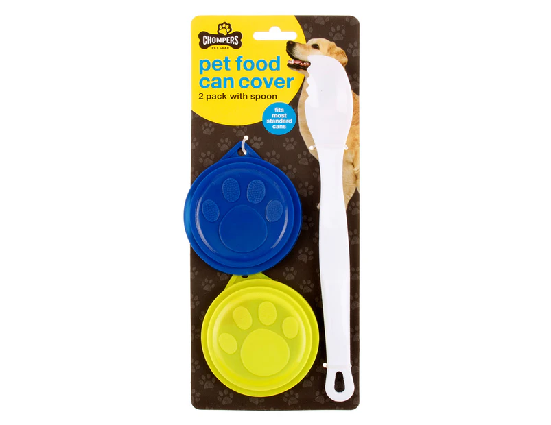 Chompers 3-Piece Pet Food Can Cover Set