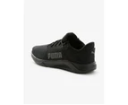 PUMA - Mens Winter Shoes - Black Sneakers - Runners - Ftr Connect - Footwear - Lightweight - Lace Up - Classic Active Trainers - Smart Casual Style - Black