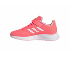 Adidas Girls' Runfalcon 2.0 Running Shoes - Acid Red/White/Clear Pink