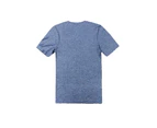 Volcom Men's Mini Circle Short Sleeve Lycra Rashvest - Deep Blue