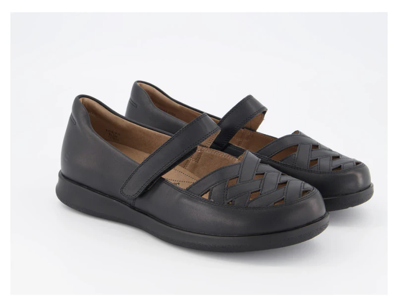 Homyped Women's ELEN Blac Flats