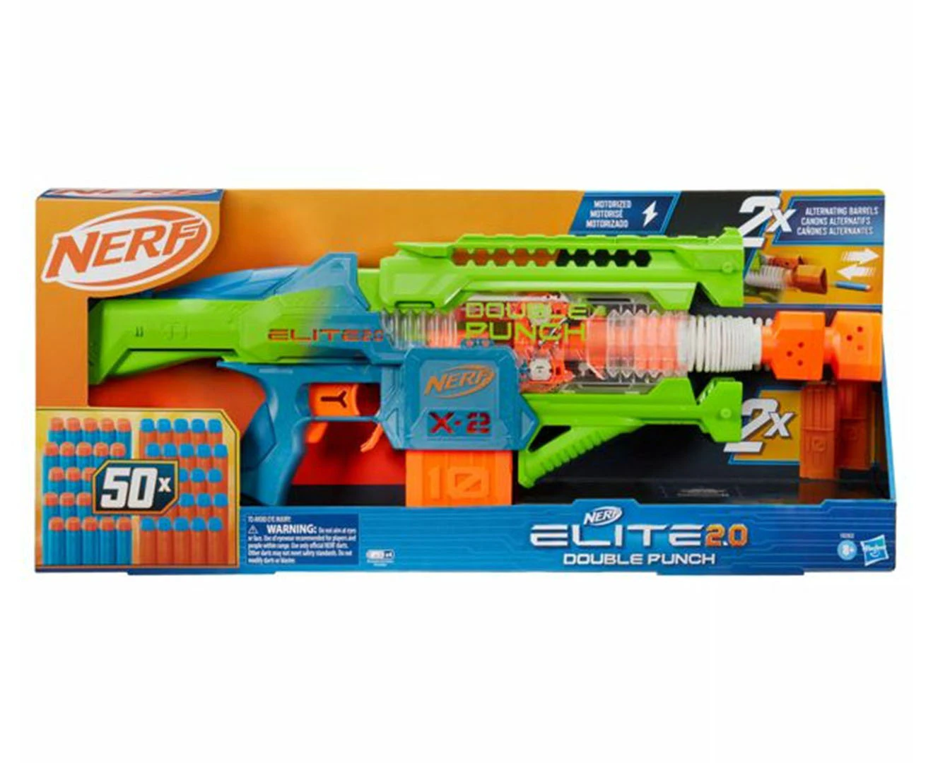 NERF Elite 2.0 Double Punch Blaster Toy