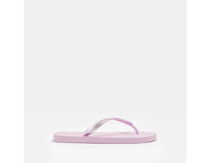 Target Kids Glitter Recycled Thongs - Pink