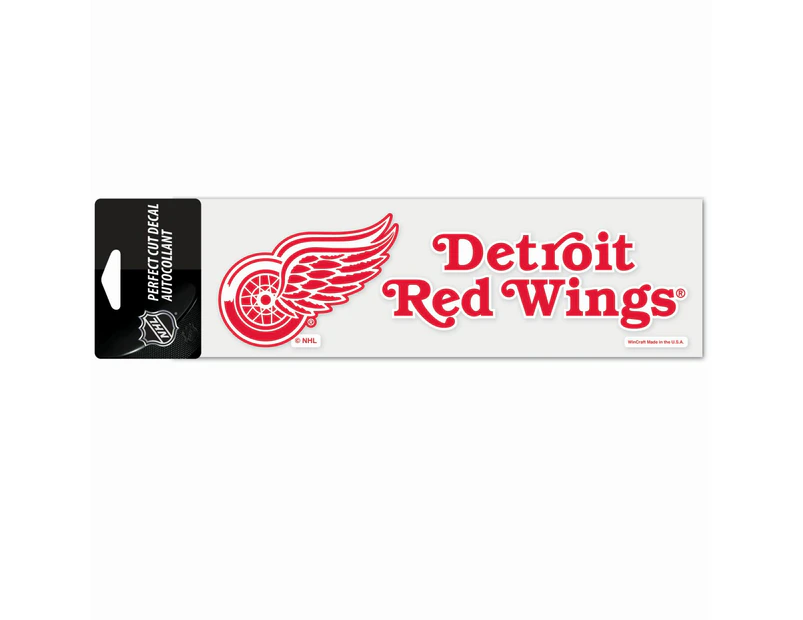 NHL Perfect Cut Decal 8x25cm Detroit Red Wings - Multi