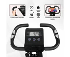 Genki Folding Exercise Spin X-Bike Magnetic Indoor Cycling Upright Recumbent Bicycle 100 Levels LCD App Bluetooth