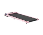 BLACK LORD Treadmill Electric Walking Pad Home Office Gym Fitness Pink w/ Smart Watch