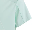 Adidas Girls' Essentials AEROREADY Logo Tee / T-Shirt / Tshirt - Blue/White