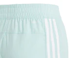 Adidas Girls' Essentials AEROREADY 3-Stripes Shorts - Blue/White