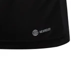 Adidas Girls' AEROREADY Logo Tee / T-Shirt / Tshirt - Black/White