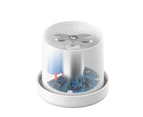 Portable Electric Mini Mixer Blender Smoothie Maker Shaker Juicer Machine Electric Smoothie Blender Maker-White