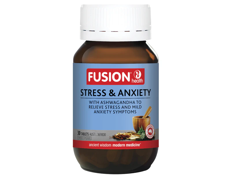 Fusion Health Stress & Anxiety 30 tabs