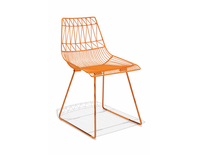 Replica Bend Dining Chair - Matte Orange