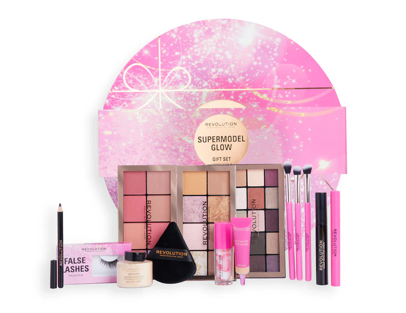 Revolution Beauty 14-Piece Super Model Glow Gift Set