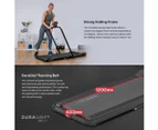 LSG Fitness Nimbus Walking Pad Treadmill + ErgoDesk Automatic Standing Desk 1500mm (Oak) Run Walk Cardio Home Gym Treadmills 10km/h Speed