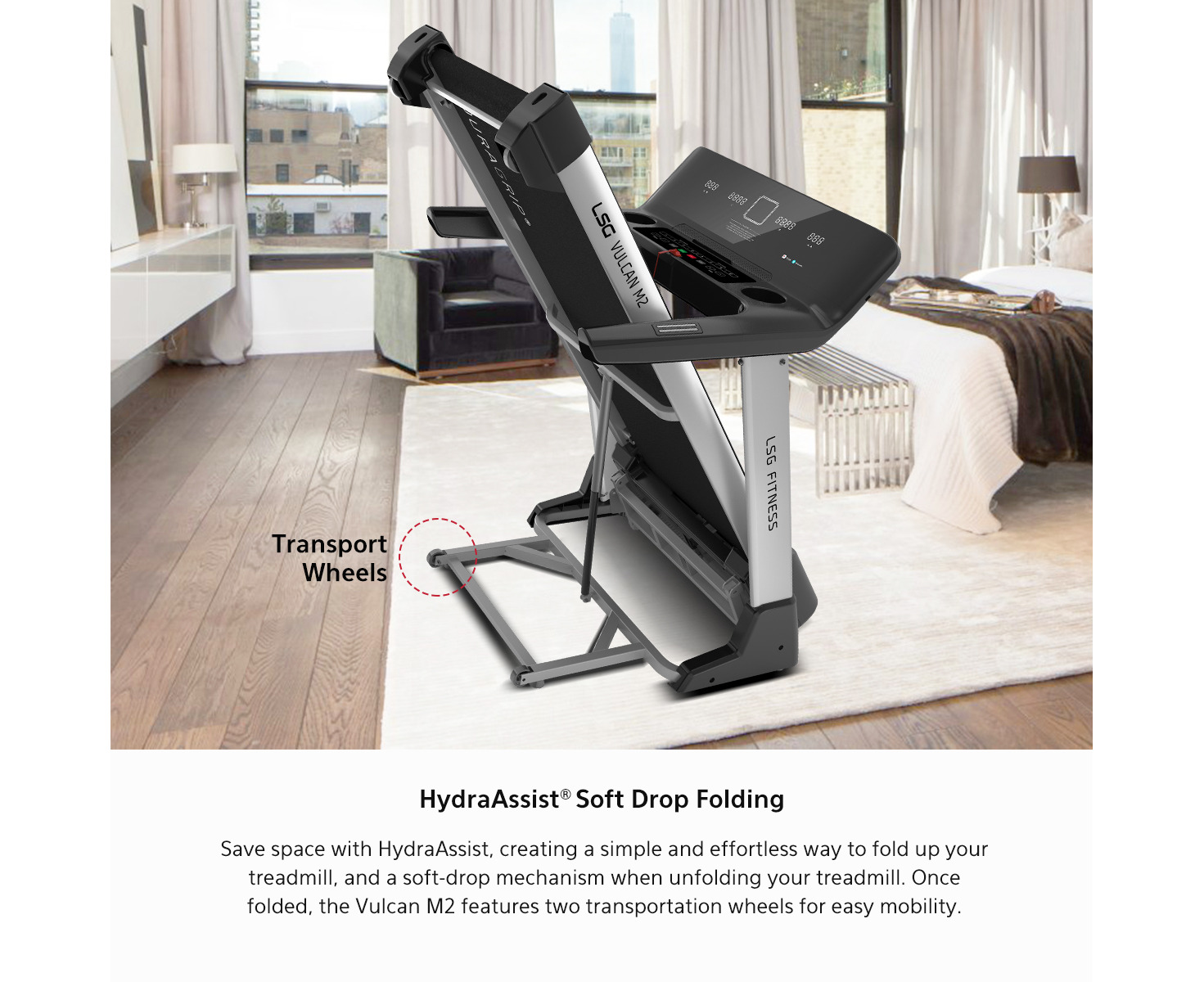 LSG FOCUS M3 Treadmill 18km/h 450mm Belt Width Foldable Running Jogging  Exercise Machine Home Gym Fitness Equipment