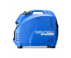 GENTRAX Blue 2.5KW Max 2.2KW Rated Inverter Generator 2 x 240V Outlets Pure Sine Portable Petrol Camping
