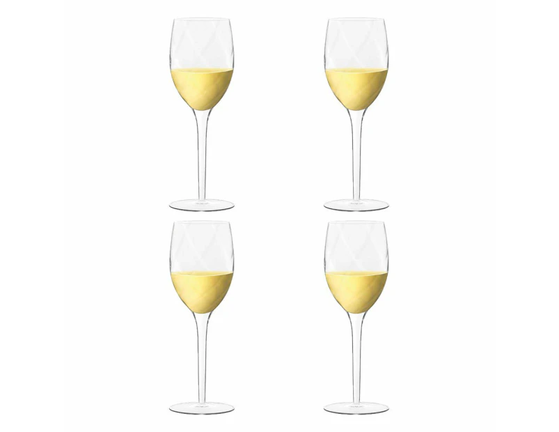 Luigi Bormioli  Canaletto White Wine Glass 275ml Set of 4