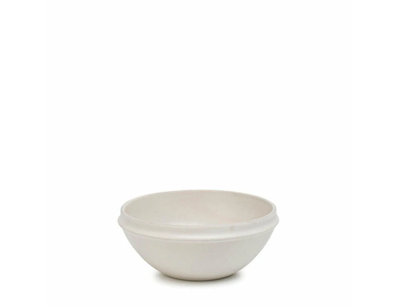 Salt & Pepper Plisset Bowl Size 14X14X6.2cm in White