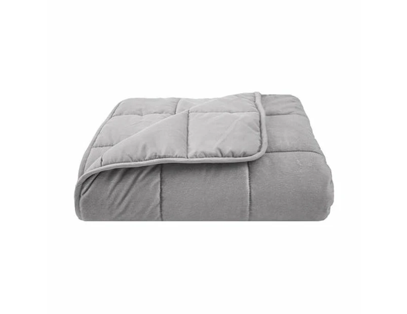 Bambury Angove Weighted Blanket /6.8kg Size 140X210cm in Grey