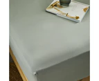 MyHouse Jersey Fitted Sheet - Grey - Single